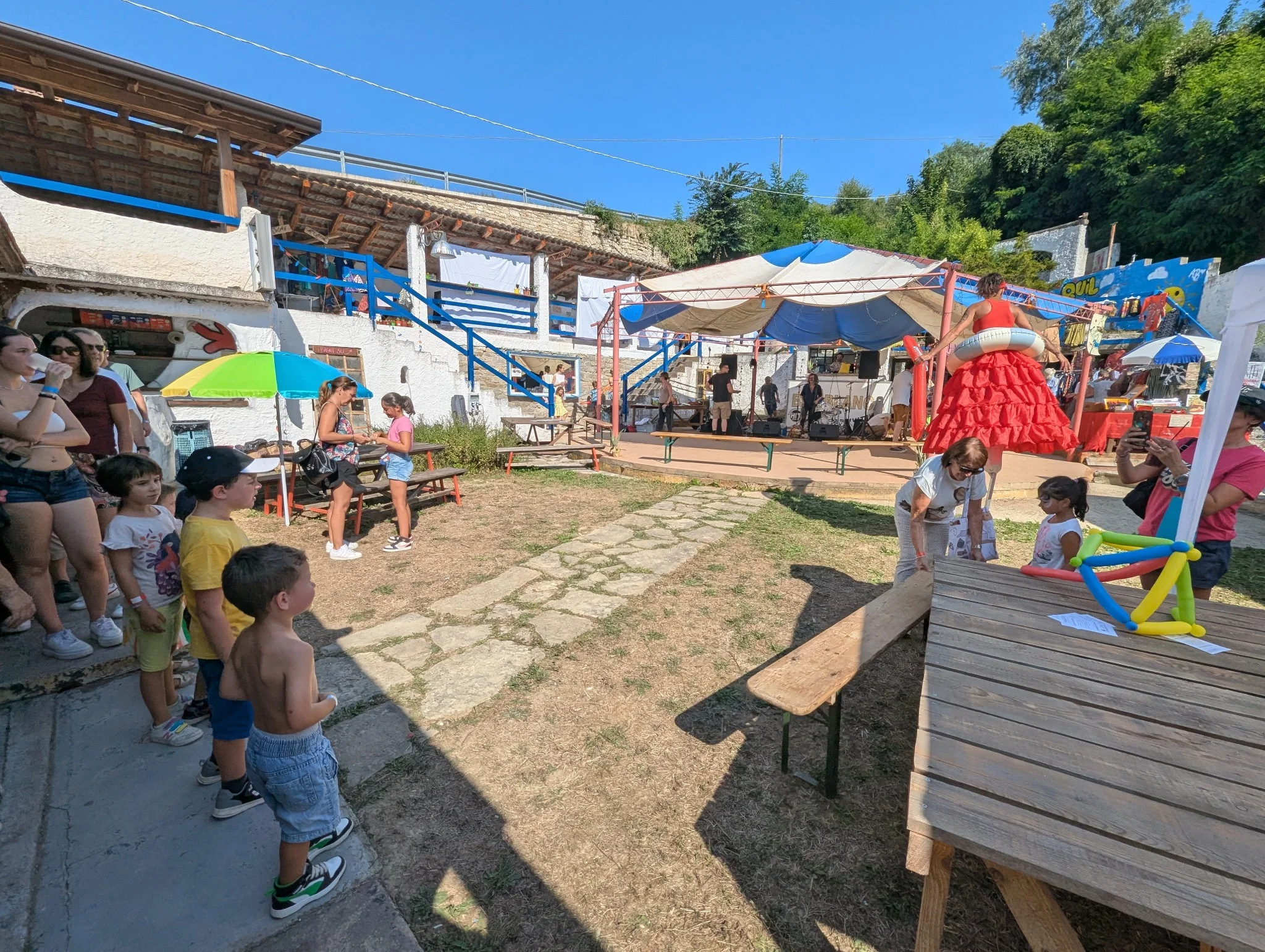 Un evento in uno spazio rurale