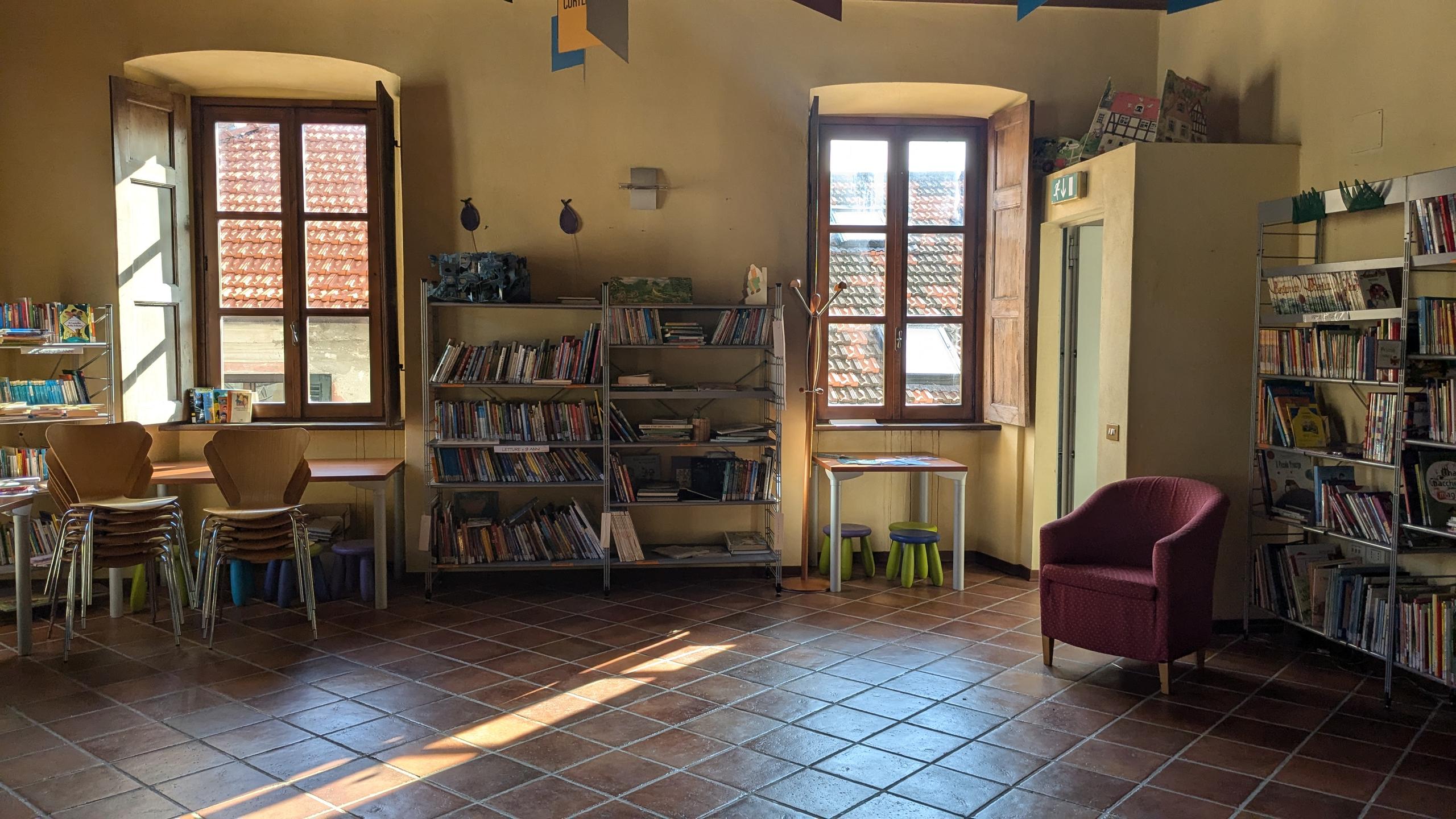 Sala del Camino - Palazzo della Biblioteca