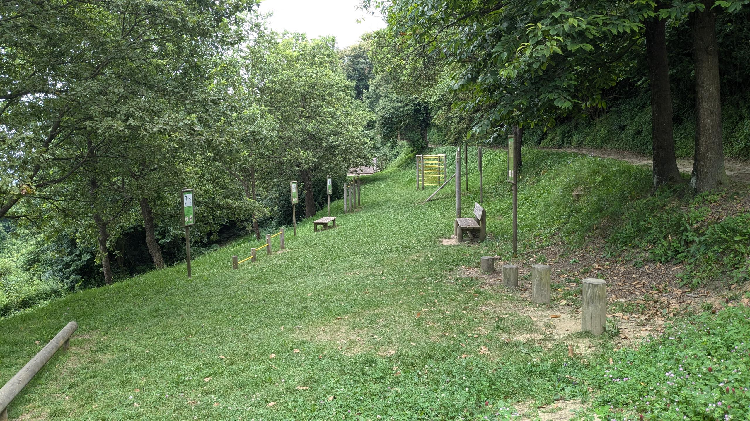 Area verde picnic e arrampicata
