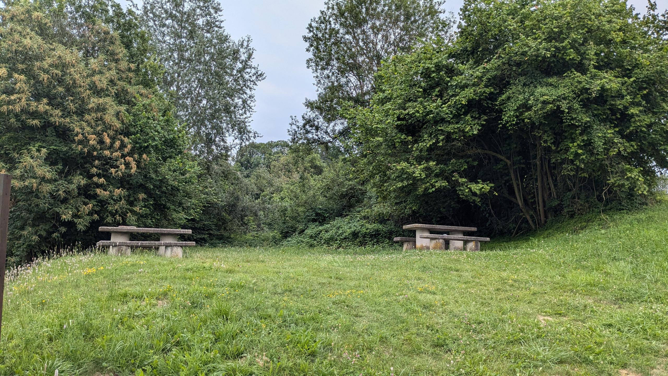 Area verde picnic e arrampicata